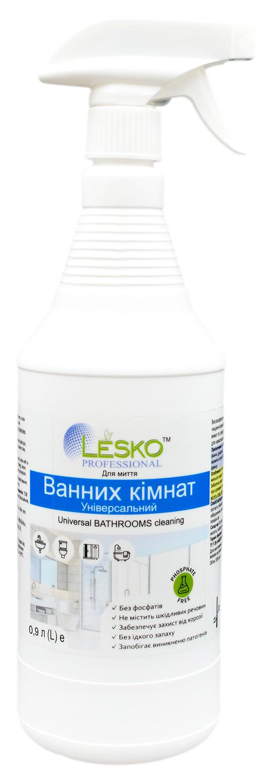 Засіб Lesko для миття ванних кімнат 0,9 л (20230207_3)