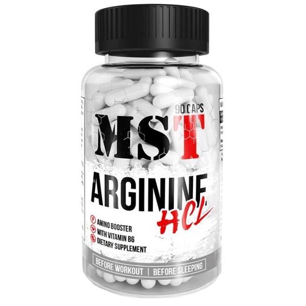 Аминокислота MST Arginine HCL 90 капс. (3492)