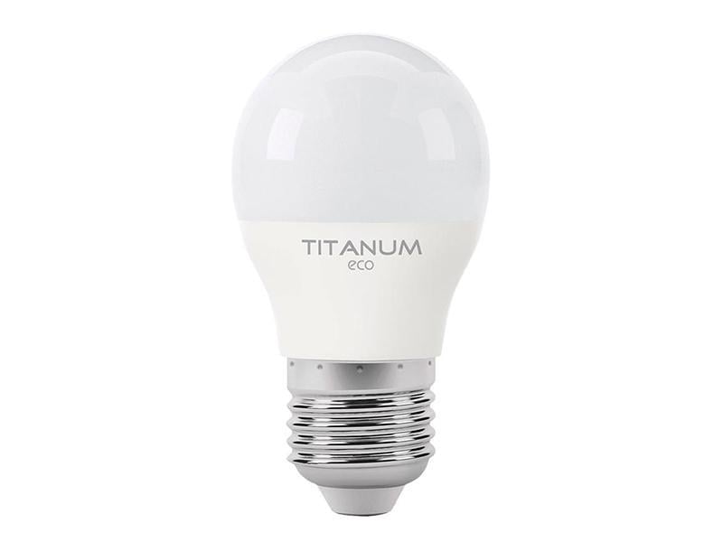 Светодиодная лампа TITANUM G45 6W E27 4100K 220V RED (22811566)