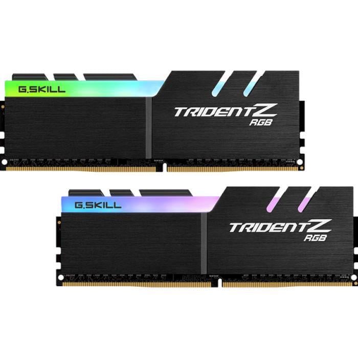 Комплект оперативной памяти G.Skill Trident Z RGB DDR4 32GB/2х16GB 3600 MHz Black (F4-3600C18D-32GTZR)