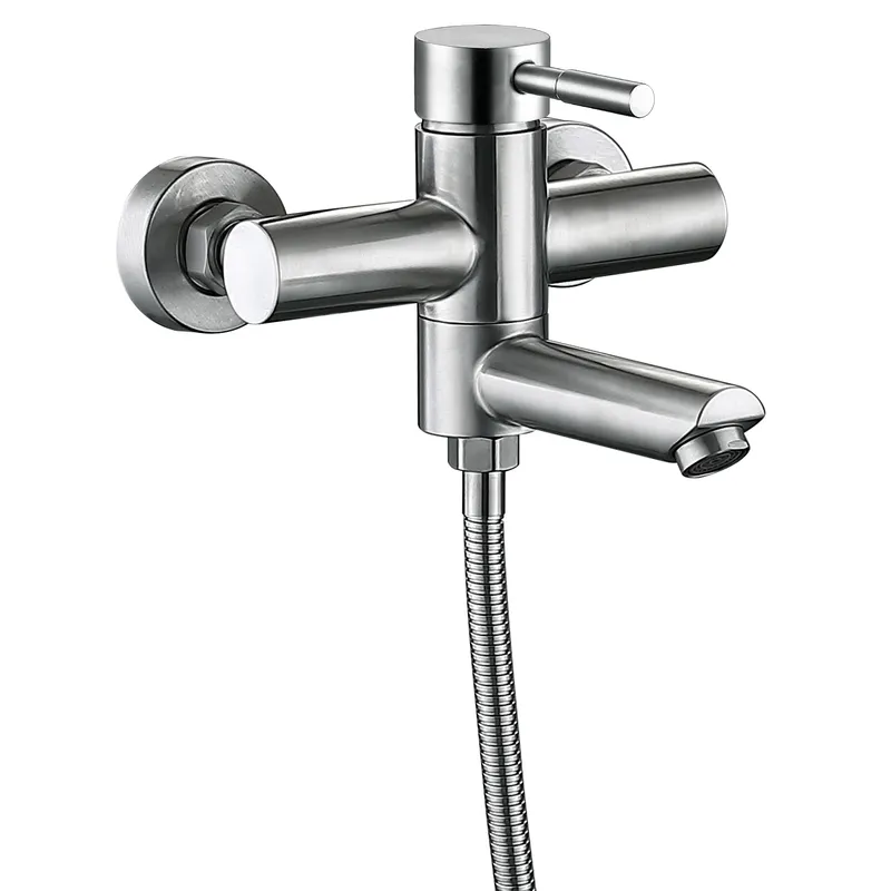 Смеситель для ванны Haiba SUS-009 Euro из нержавеющей стали SUS304 (HB9611) Смеситель для ванны Haiba SUS-009 Euro из нержавеющей стали SUS304 (HB9611)