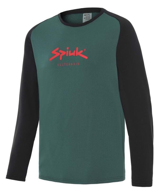 Джерси мужское Spiuk All Terrain длинный рукав L Зеленый (CLO-38-44)