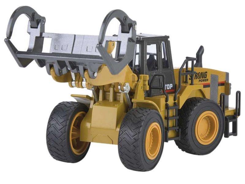 Машинка-экскаватор Hui Na Toys металлический экскаватор для древесины (1914) - фото 5 Машинка-экскаватор Hui Na Toys металлический экскаватор для древесины (1914) - фото 5