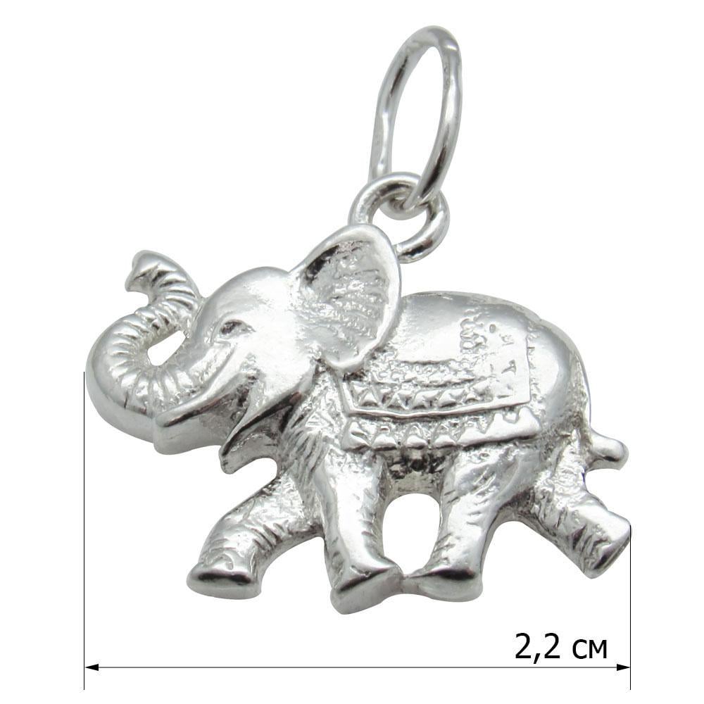 Срібний підвіс Слон (1136065769) - фото 2 Срібний підвіс Слон (1136065769) - фото 2