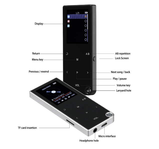 MP3-плеер с Bluetooth/Hi-Fi (МП51) - фото 3