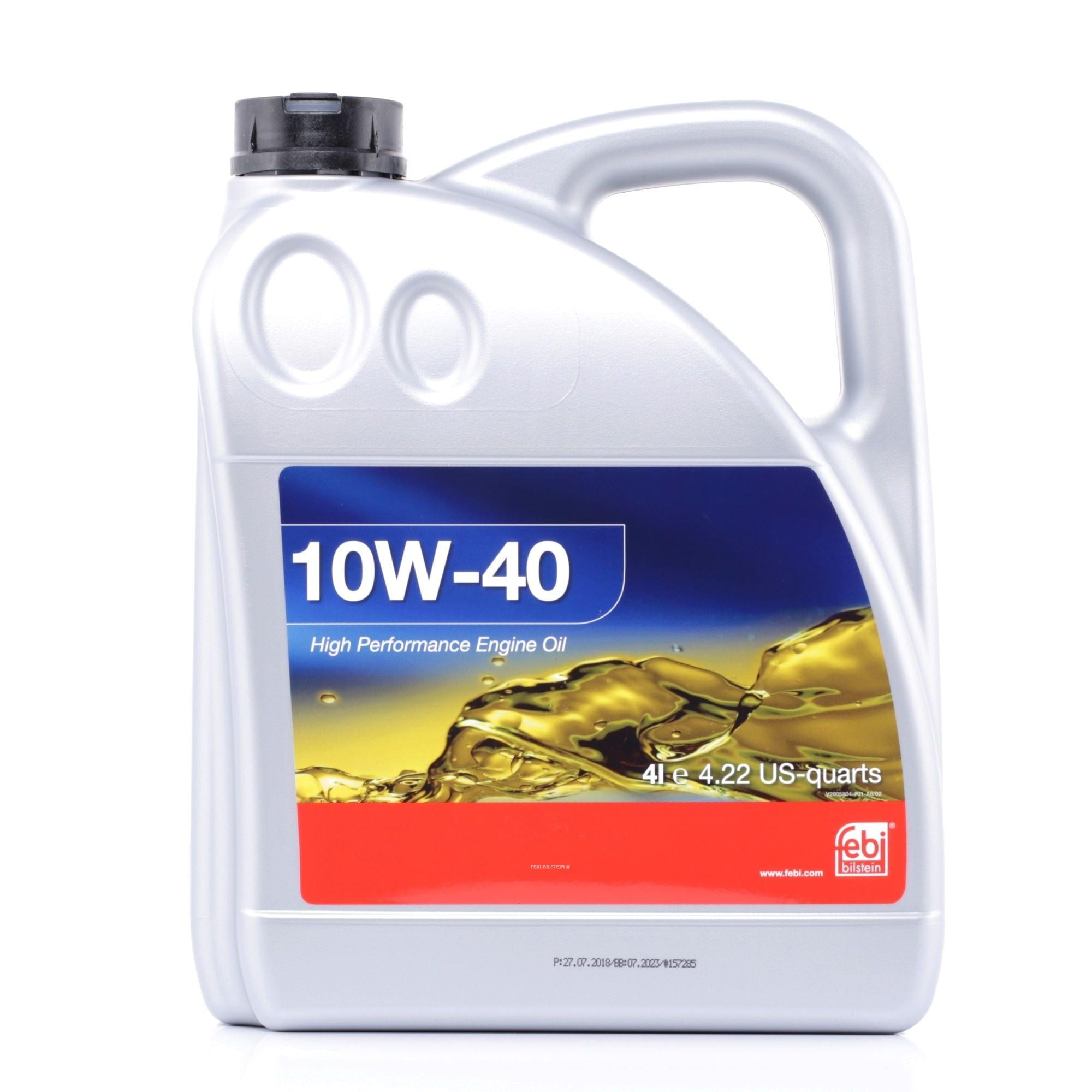 Моторное масло FEBI Motor Oil 10W-40 4 л (32932)