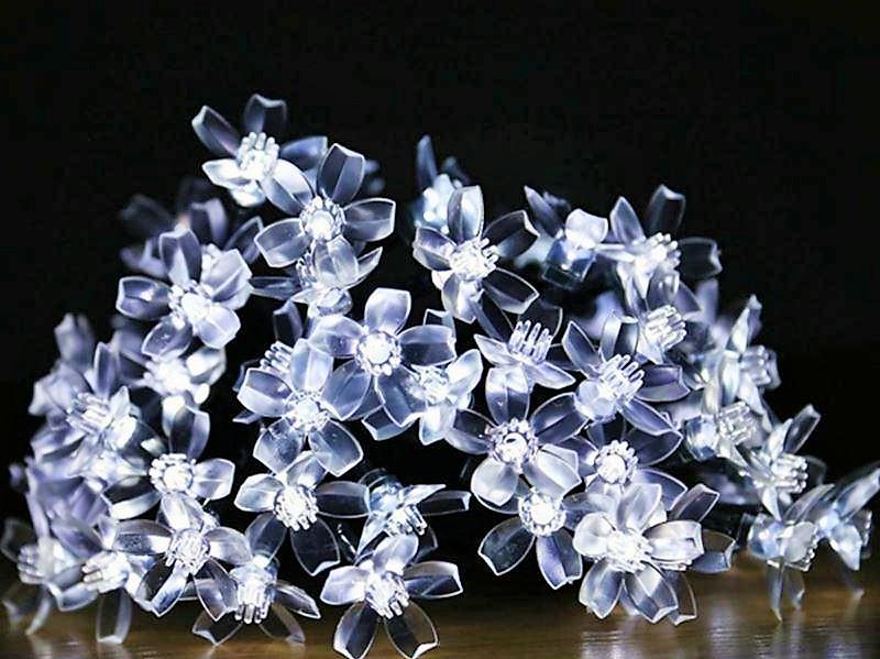 Светодиодная гирлянда Цветы Light 40 LED 4,5 м Warm White (41395)