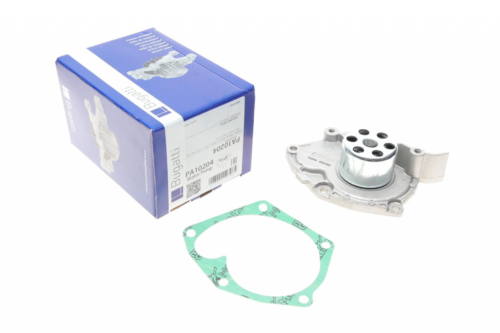 Насос воды Bugatti Renault Megane/Laguna/Scenic/Nissan Primera 1.9 dCi 02- PA10204 (25589420)