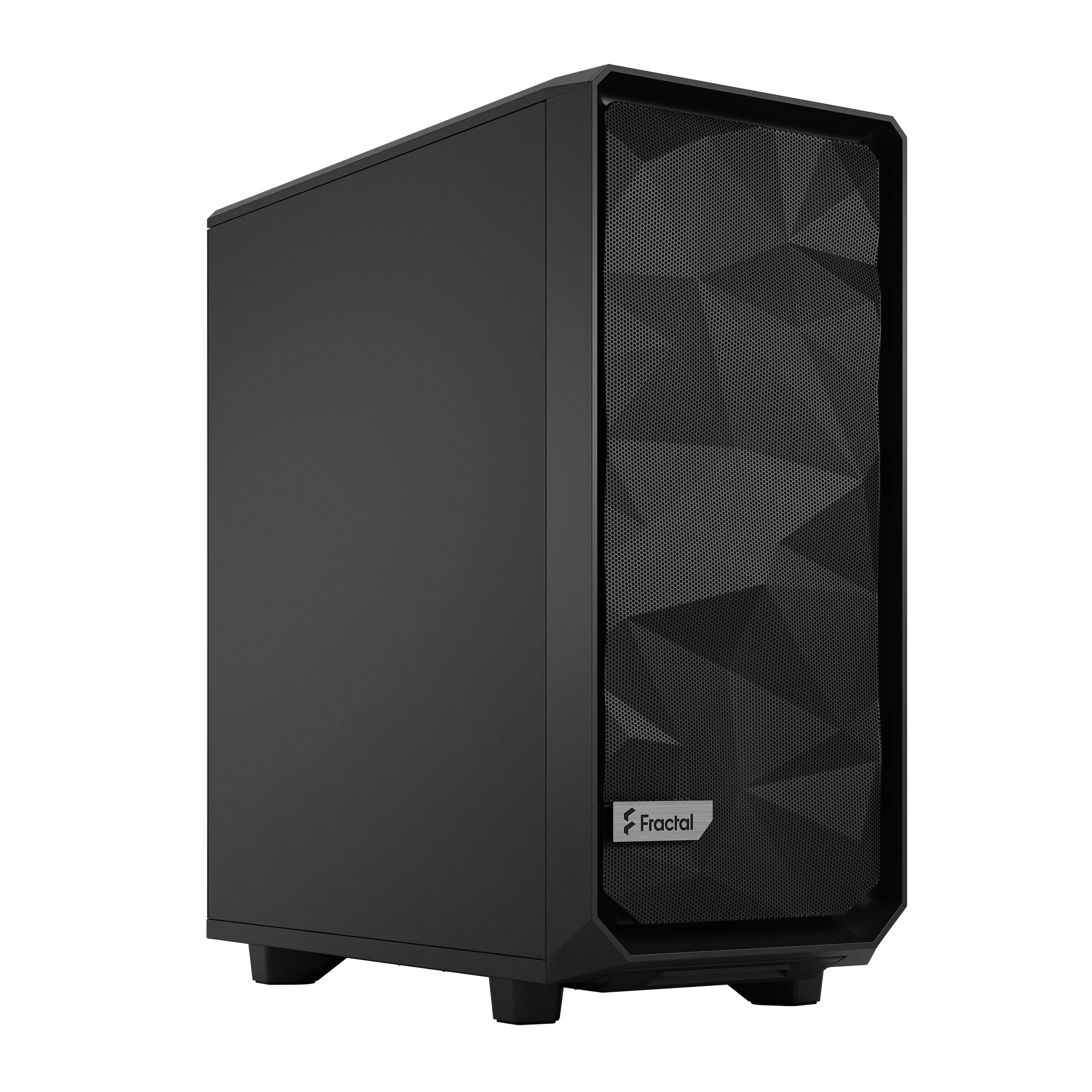 Корпус для ПК Fractal Design Meshify 2 Compact Solid без блоку живлення Black (558002)