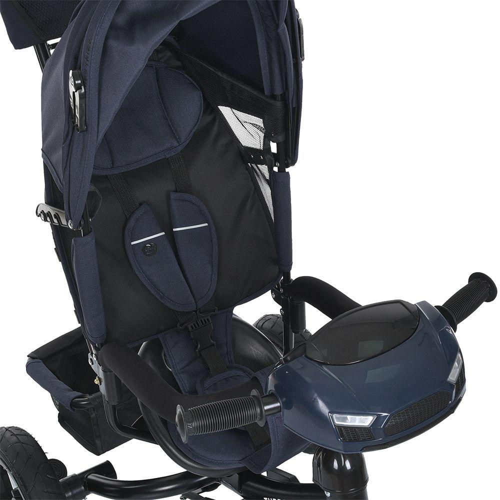 Дитячий велосипед триколісний Turbo Trike MT 1006 гумові колеса Синій (723274571) - фото 4 Дитячий велосипед триколісний Turbo Trike MT 1006 гумові колеса Синій (723274571) - фото 4