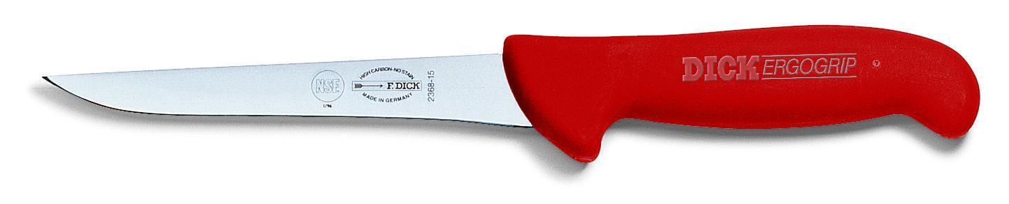 Ніж обвалювальний DICK ErgoGrip 150 мм жорсткий Червоний (82368150-03)