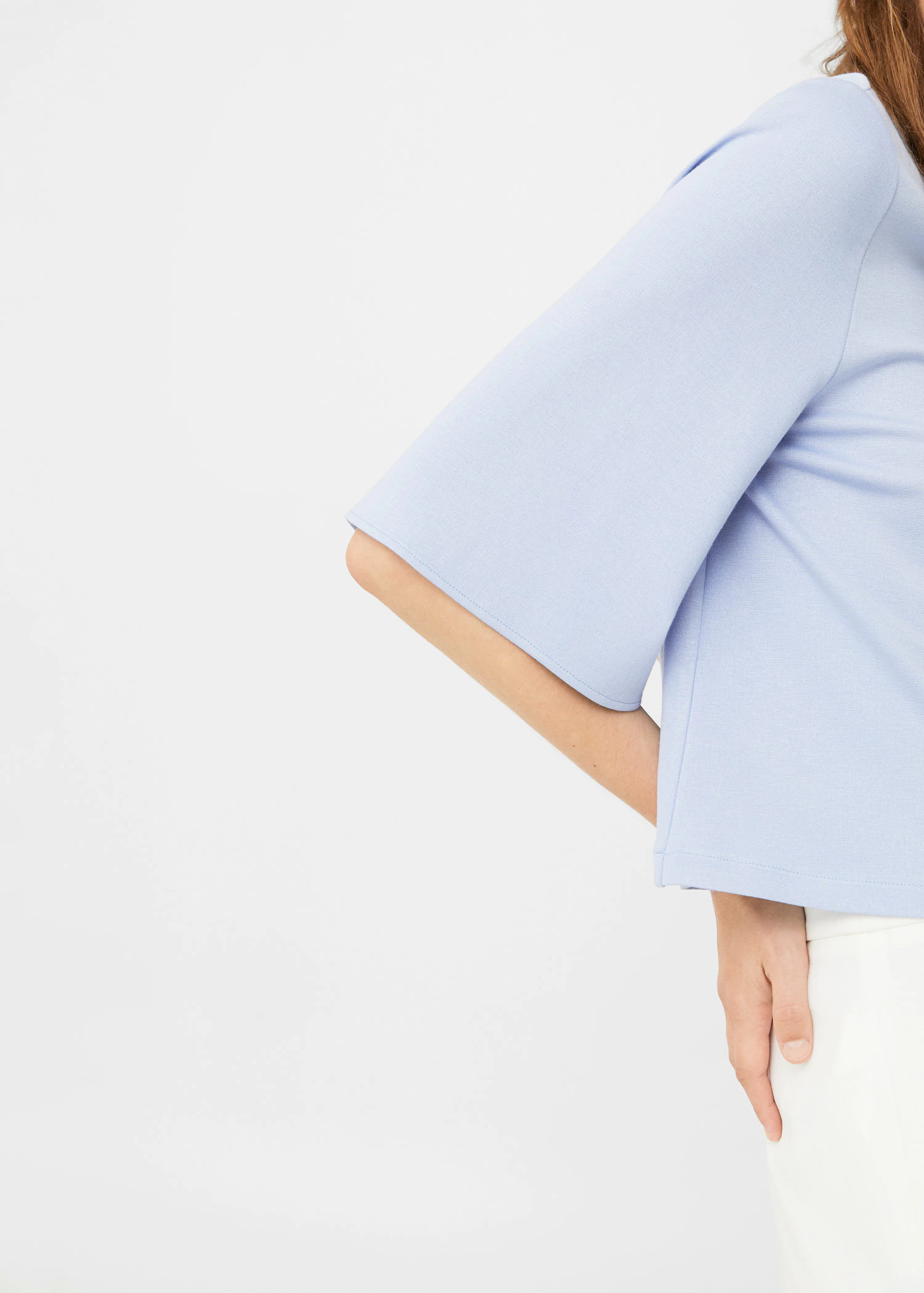 Блузка Mango XS Голубой (2000000822860) - фото 4 Блузка Mango XS Голубой (2000000822860) - фото 4