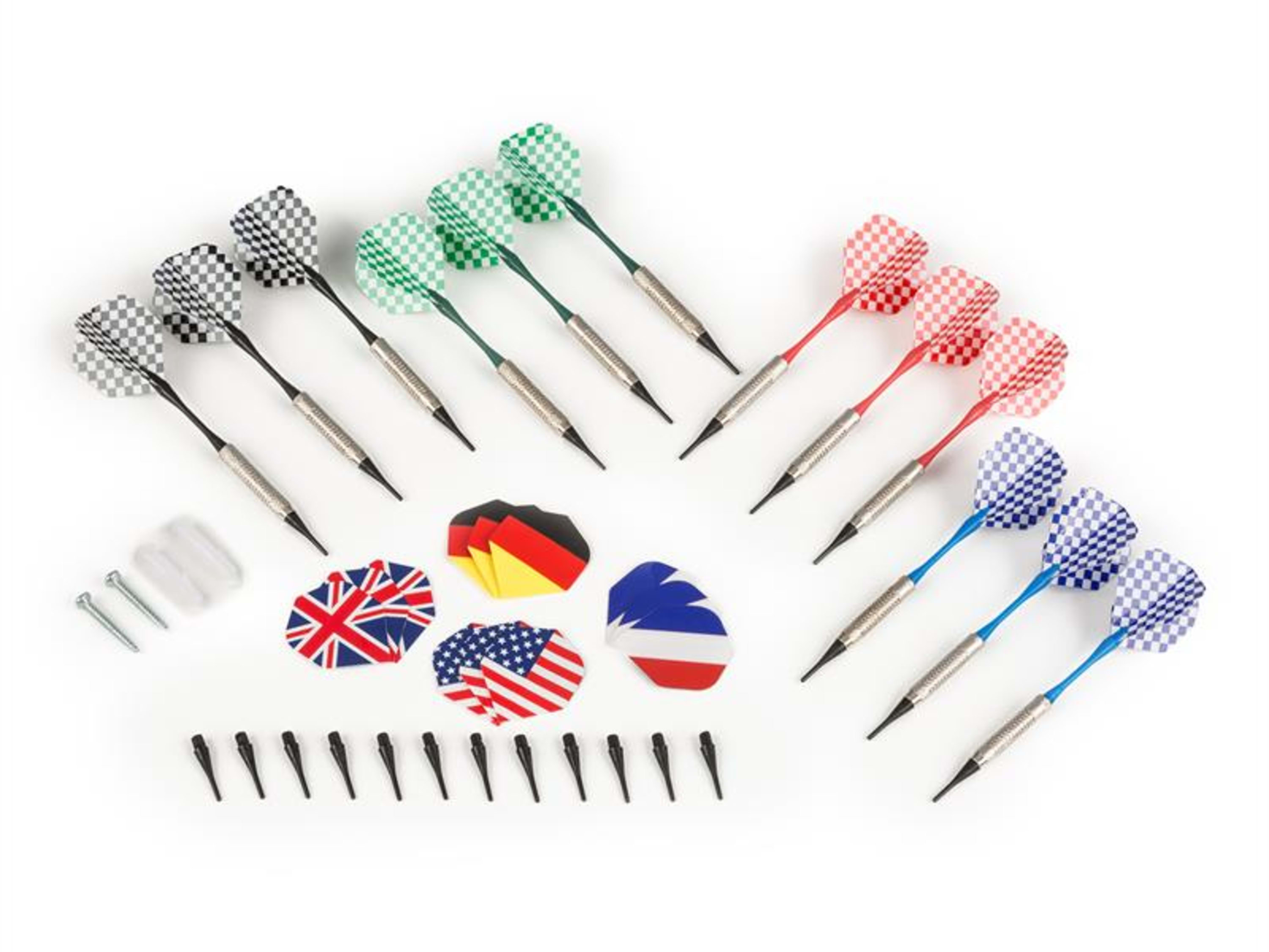 Дартс Klarfit Dartmaster 180 підходить для гри до 8 гравців (10030462) - фото 2 Дартс Klarfit Dartmaster 180 підходить для гри до 8 гравців (10030462) - фото 2