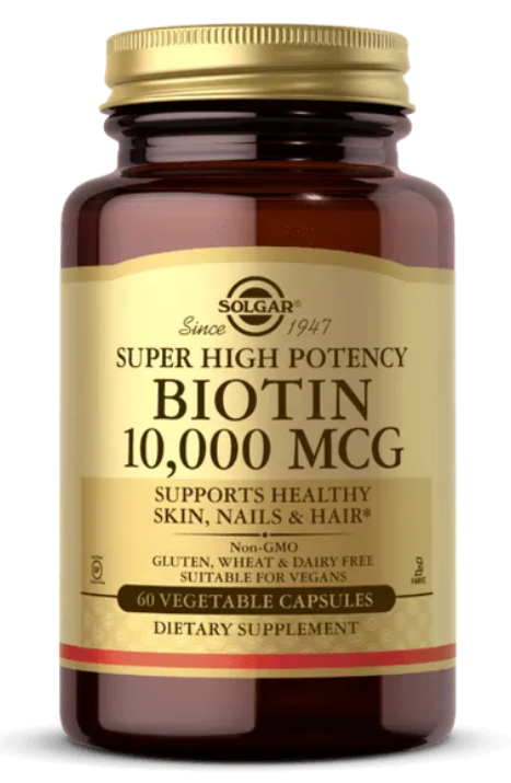 Биотин Solgar Biotin 10000 мкг 60 капсул