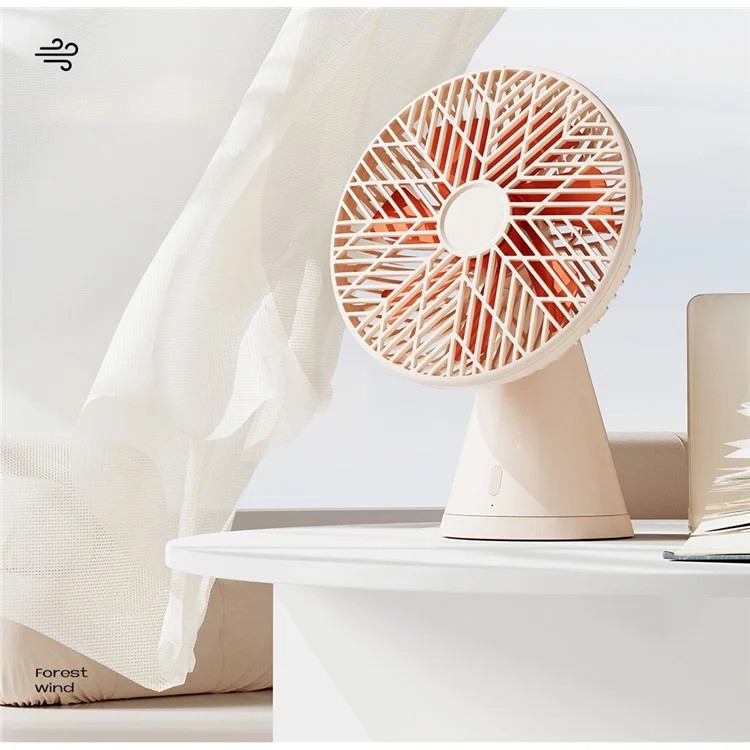 Портативний вентилятор Sothing Forest Desktop Fan Pro DSHJ-S-2215 4000 mAh Apricot (000918) - фото 5 Портативний вентилятор Sothing Forest Desktop Fan Pro DSHJ-S-2215 4000 mAh Apricot (000918) - фото 5