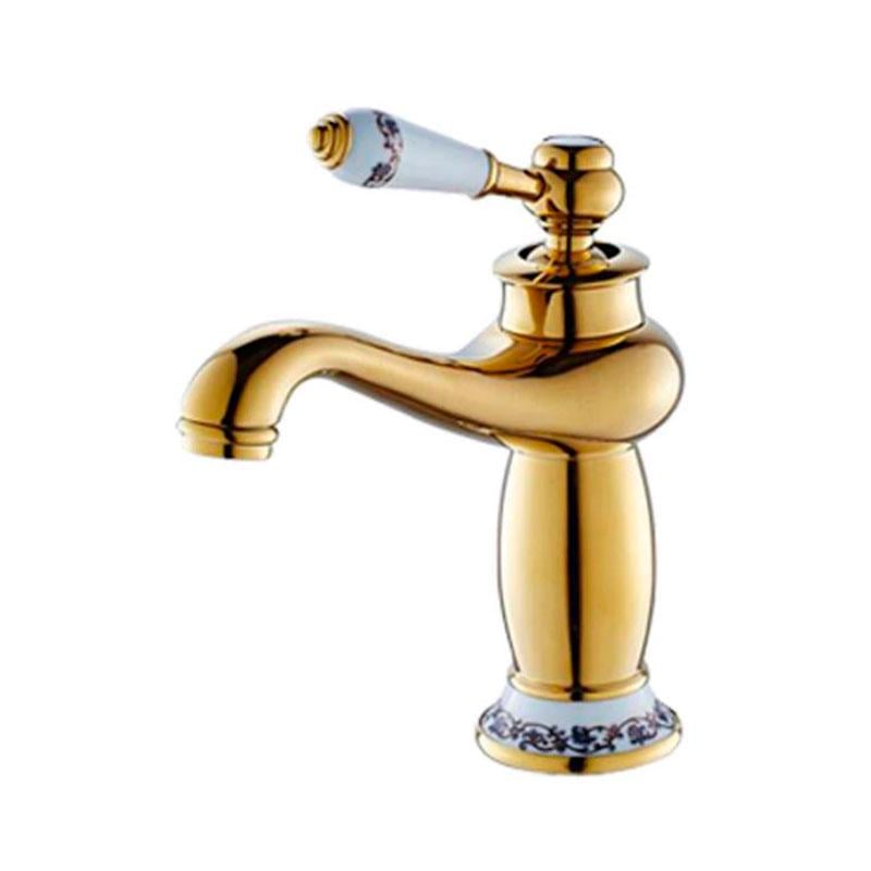 Смеситель для раковины Art Design Deco Gold Золотой (0169-3G)