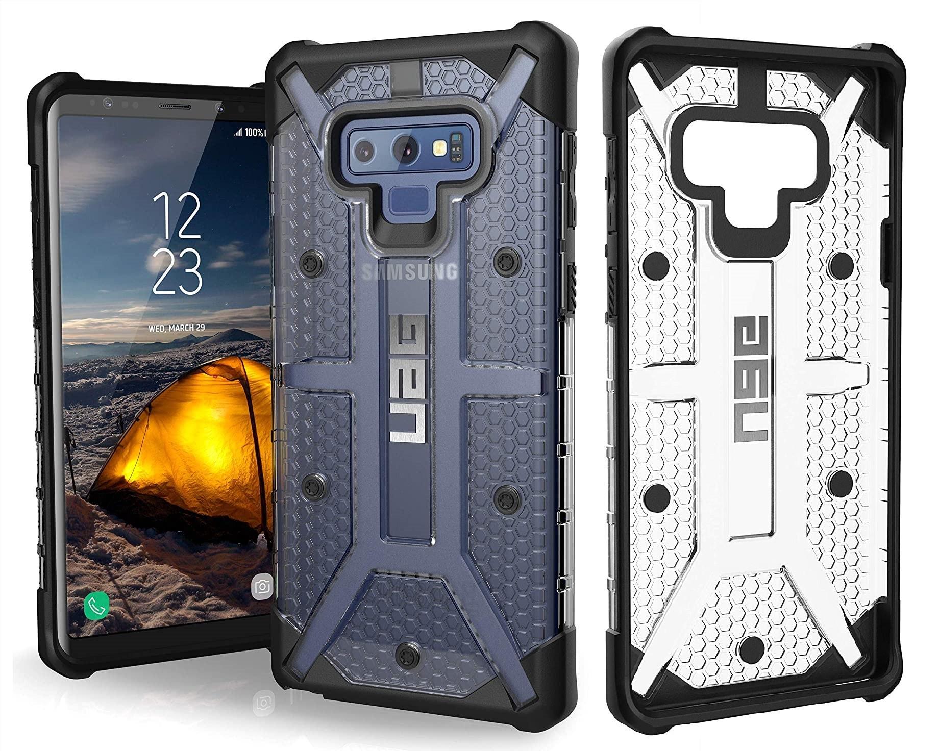 Чехол прозрачный противоударный UAG Plasma для Samsung Galaxy Note 9 Ice