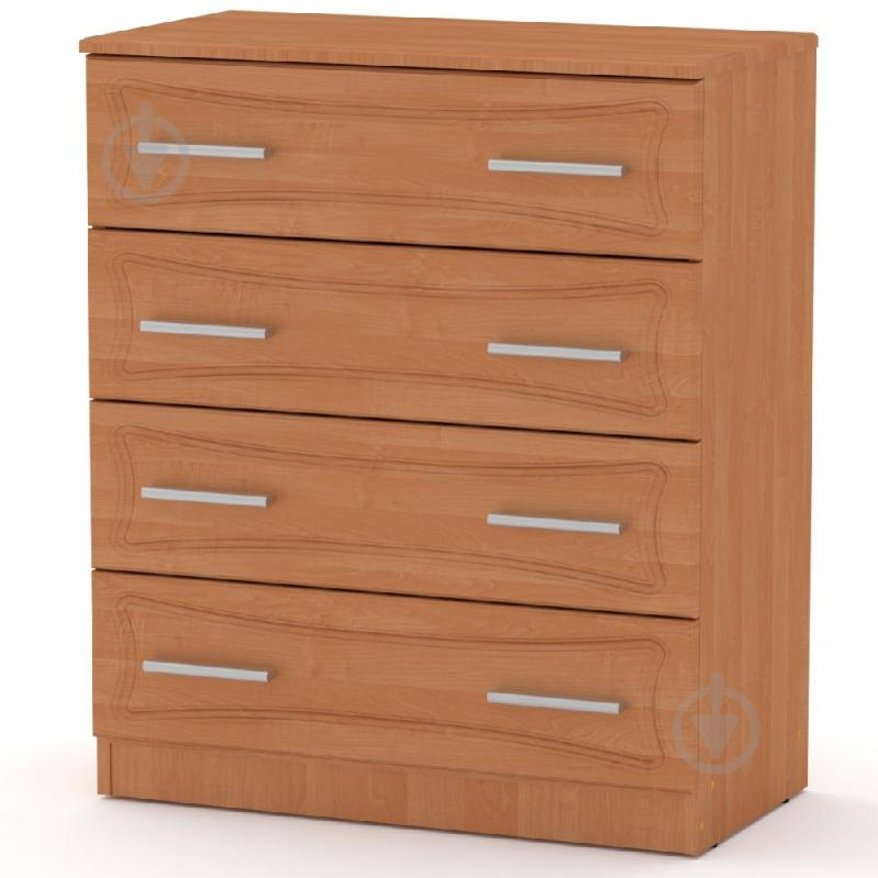 Комод KOMPANIT 4Б МДФ Ольха
