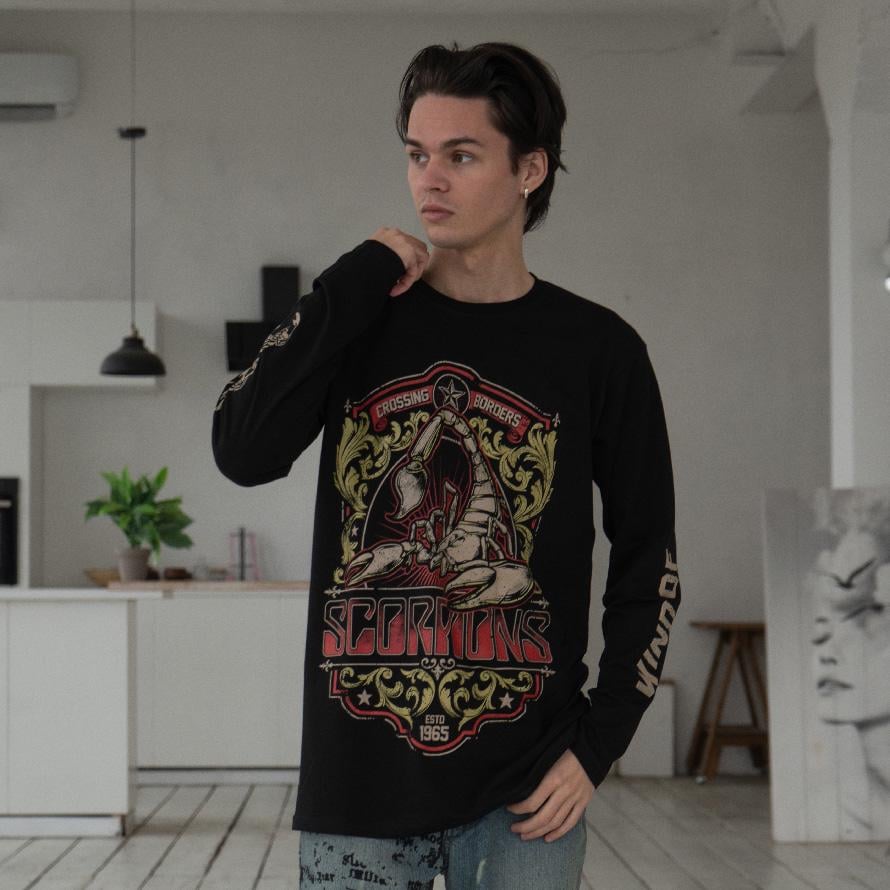 Лонгслив унисекс Scorpions Wind Of Change M Черный (00000002237) Лонгслив унисекс Scorpions Wind Of Change M Черный (00000002237)