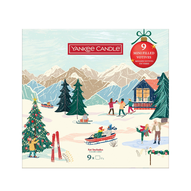 Набір подарунковий Yankee Candle з 9 свічок (5038581166414)