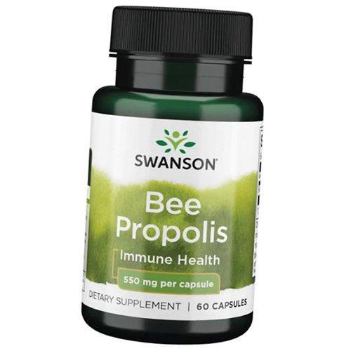 Натуральная добавка для иммунитета Swanson Bee Propolis 60 Caps
