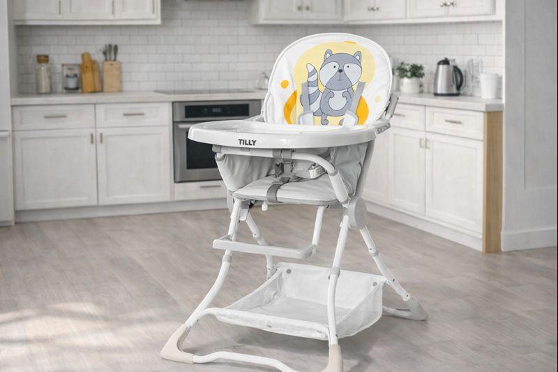 Стул для кормления TILLY Buddy T-633/2 Yellow Raccoon