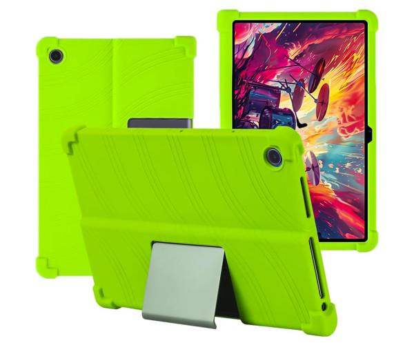 Чехол детский TPU Wawe with Stand для Lenovo Tab Plus 11,5 2024 Салатовый