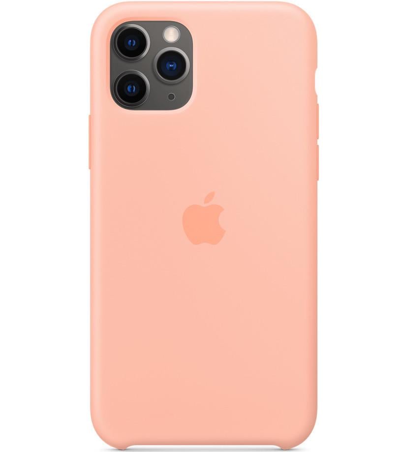 Силиконовый чехол-накладка Apple Silicone Case for iPhone 11 Pro, Grapefruit (HC)