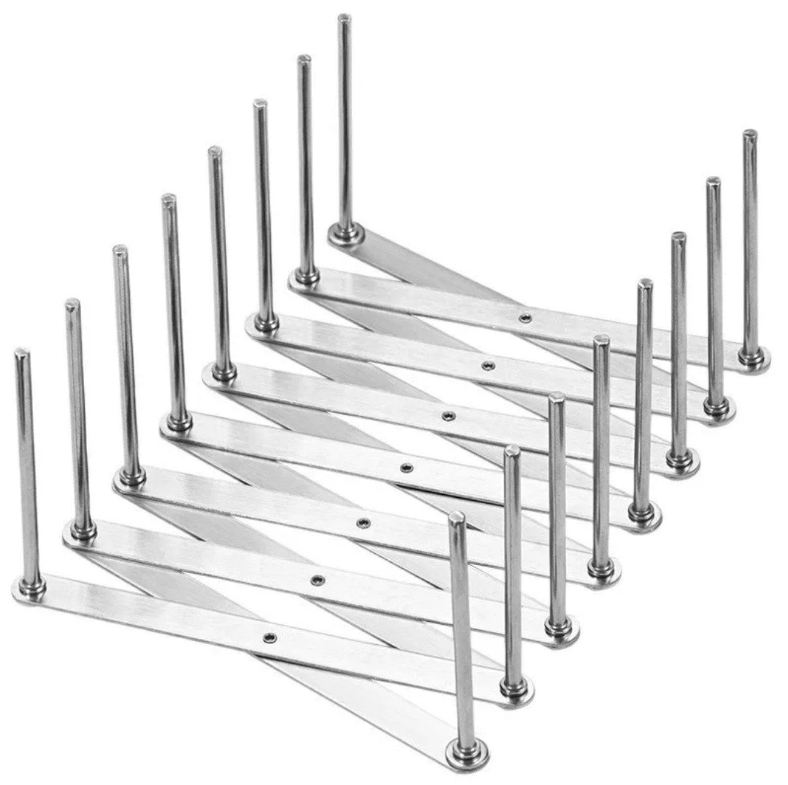 Підставка для кришок з нержавіючої сталі 7 відділень (2703792548) Підставка для кришок з нержавіючої сталі 7 відділень (2703792548)
