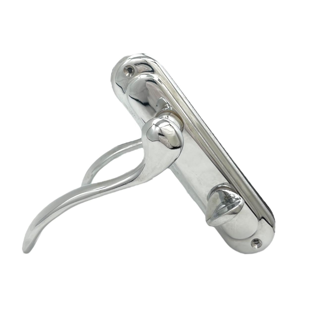 Комплект ручек под задвижку Ozen Senfoni Krom WC 62 мм (320063)