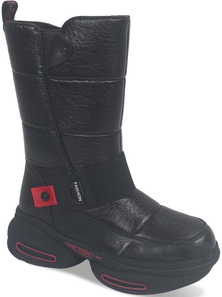 Дутики зимние TOM.M 9713A на овчине р. 34 Черный Дутики зимние TOM.M 9713A на овчине р. 34 Черный