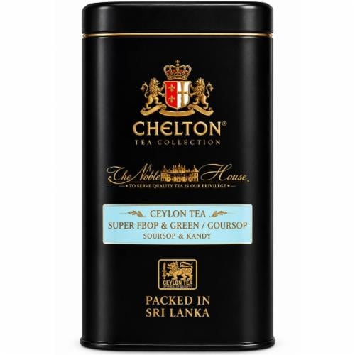 Чай зеленый и черный россыпной Chelton Noble House с саусепом 100 г (38363019)