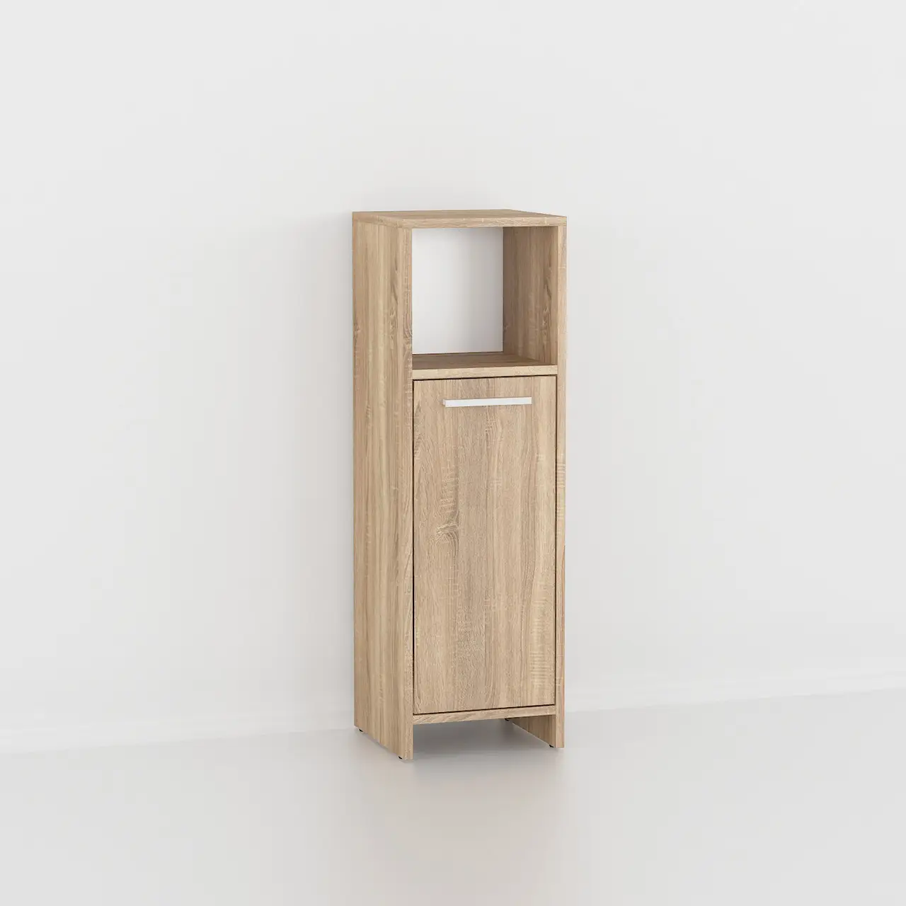 Шафа-пенал у ванну IdealMebel ПВ-6 у ванну кімнату Дуб сонома