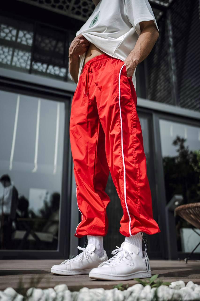 Спортивні штани чоловічі Slide оверсайз M Червоний (26456/1/2) - фото 1 Спортивні штани чоловічі Slide оверсайз M Червоний (26456/1/2) - фото 1