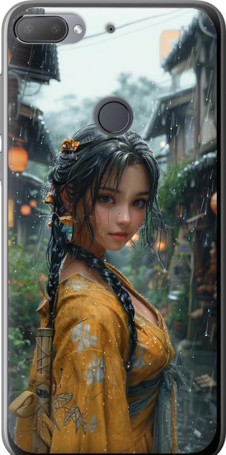 Чехол на HTC Desire 12 Plus Anime-girl (6133u-1485-42517)