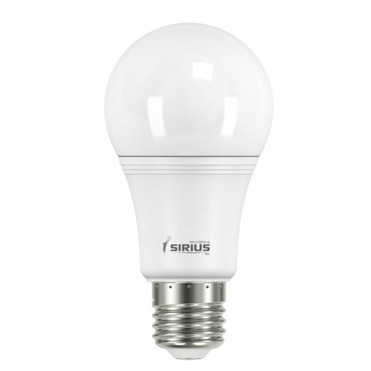 Светодиодная лампа SiriusStar 10W А60 4000K E27 Белый (3102)