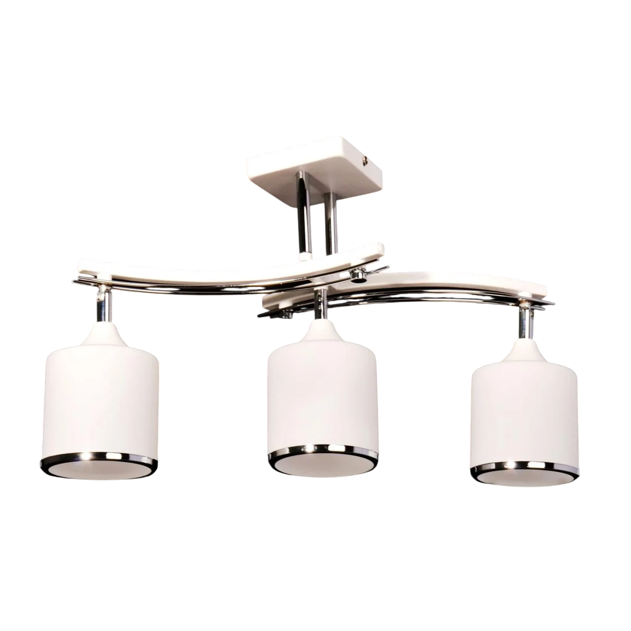 Потолочная люстра Numina на три плафона 3-N1436/3 WH белая