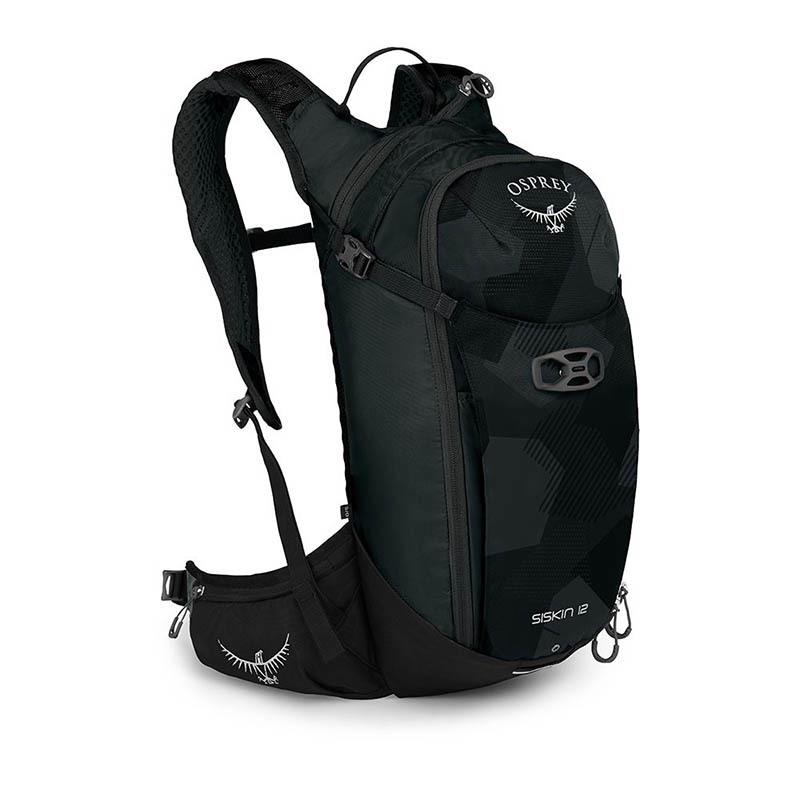 Рюкзак спортивный Osprey Siskin 12 л S21 Obsidian Black (009.2537)