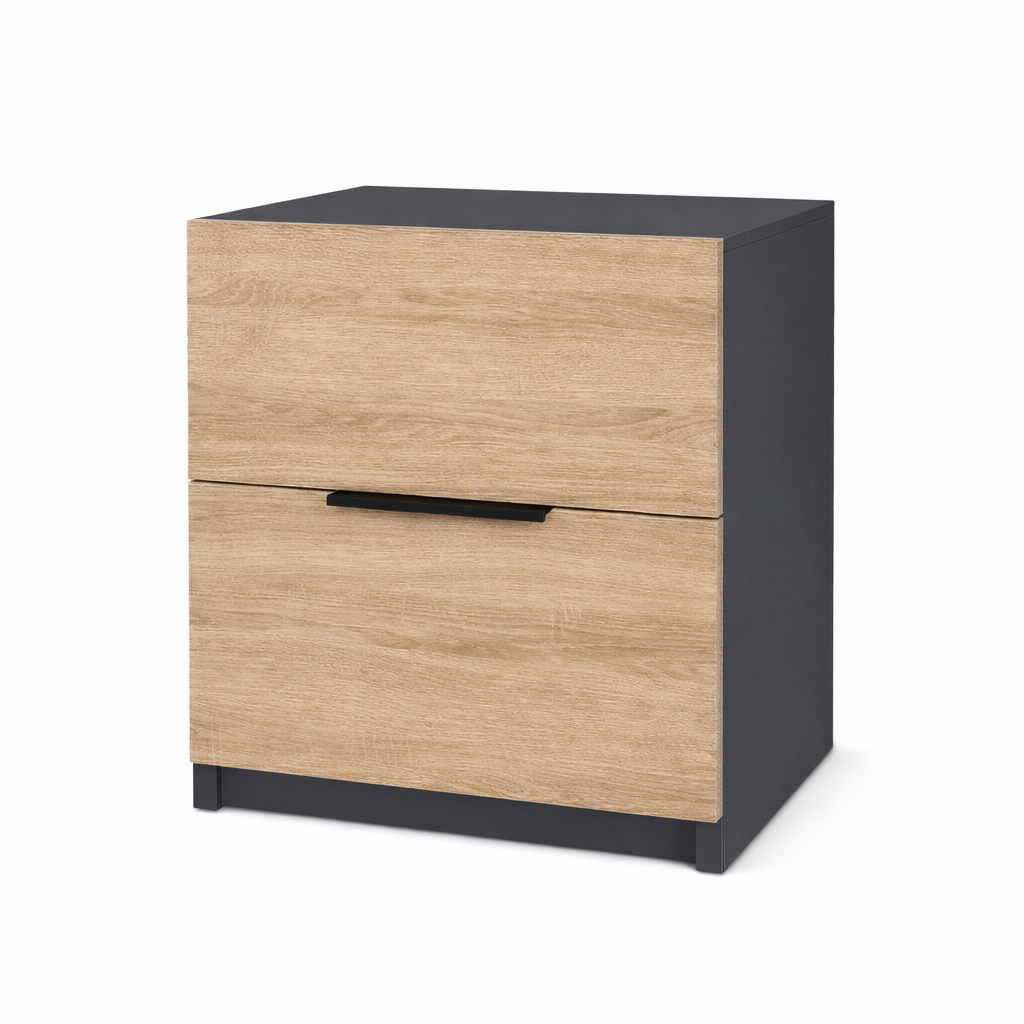 Тумба прикроватная с двумя ящиками (RS FOURDGDS)