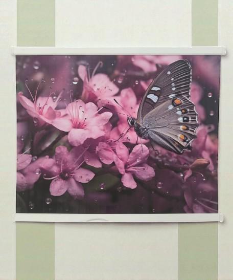 Інфрачервоний обігрівач-картина настінний Метелик електричний дизайнерський (wkr-10021)