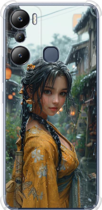 Чехол на Infinix Hot 20i Anime-girl (6133sp-2964-42517)
