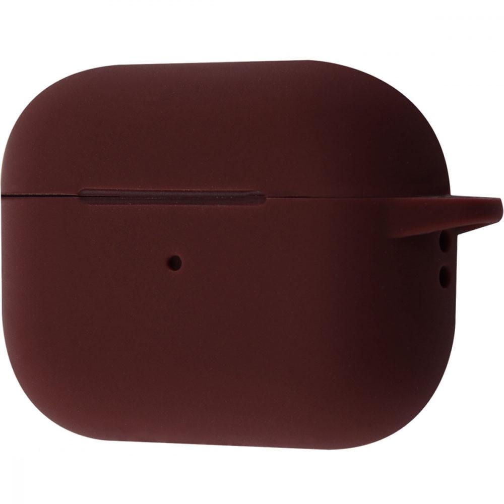 Силиконовый чехол для наушников Silicone Case for AirPods Pro 2, Marsala