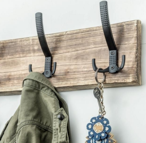 Гачок для одягу настінний GTV А0-K23 металевий Сатин (24786859) - фото 3