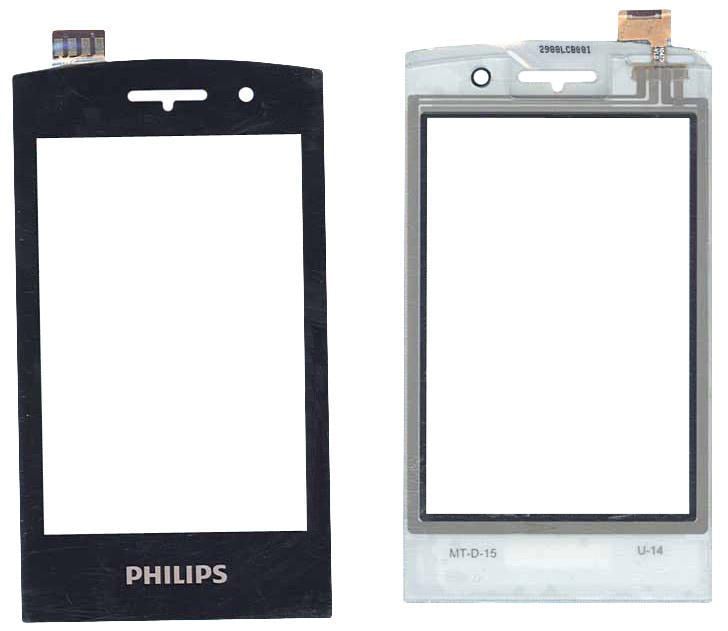 Тачскрин для смартфона Philips Xenium W727 Черный