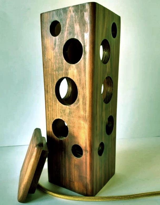 Світильник настінний з дерева Бергман Мускат (БРА-002907)