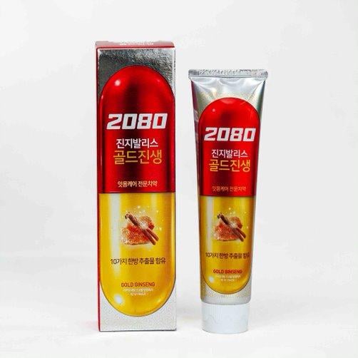 Зубна паста Dental Clinic 2080 Gold Ginseng 140 г - фото 2