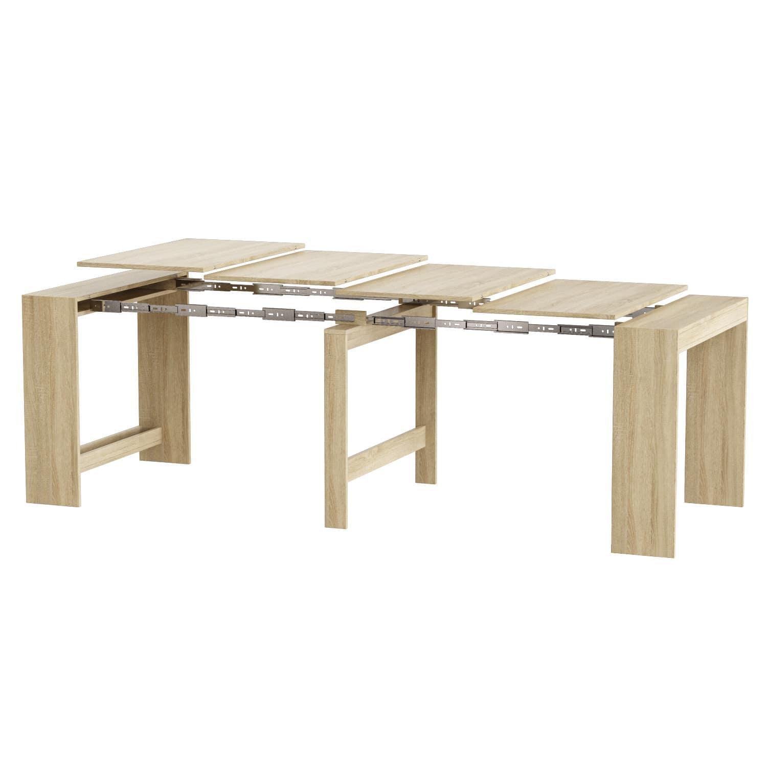 Обідній стіл-трансформер Python розібраний 2400x750x900 мм Дуб Сонома (GATB22130000000) - фото 1 Обідній стіл-трансформер Python розібраний 2400x750x900 мм Дуб Сонома (GATB22130000000) - фото 1