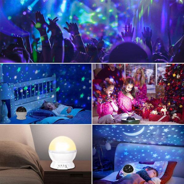 Проектор-ночник Ggbingo Star Night Light White (12051626) - фото 3