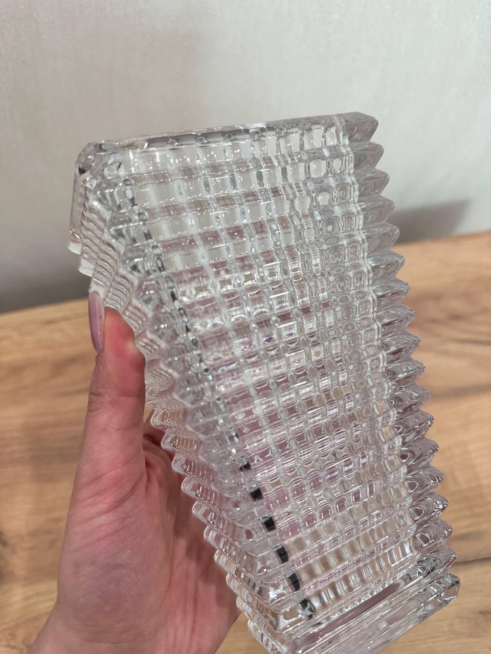 Ваза для цветов Jumbo Baccarat из стекла 17,5 см Прозрачный (15342050) - фото 2 Ваза для цветов Jumbo Baccarat из стекла 17,5 см Прозрачный (15342050) - фото 2