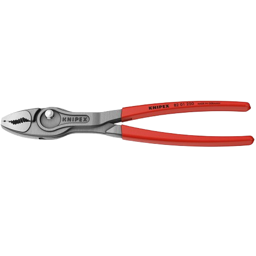 Кліщі переставні-гайковий KNIPEX 82 01 250 мм розкриття губок 5-27 мм Червоний (33726682)
